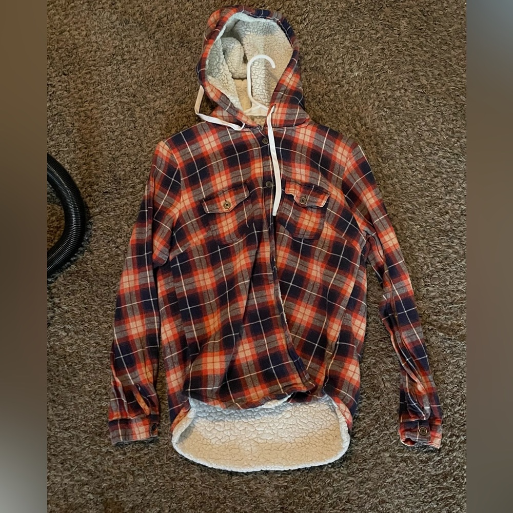 Flannel coat